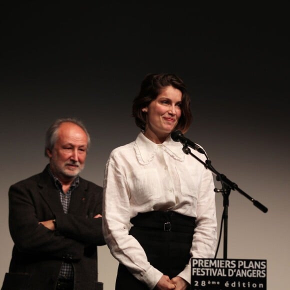 Laetitia Casta vice-présidente du 28e Festival Premiers Plans à Angers le 25 janvier 2016.