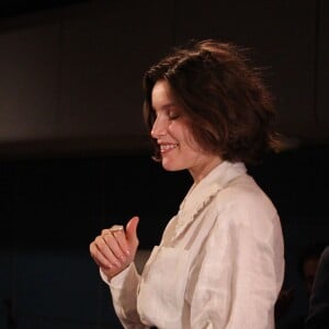 Laetitia Casta, vice-présidente du Festival Premiers Plans à Angers le 25 janvier 2016.