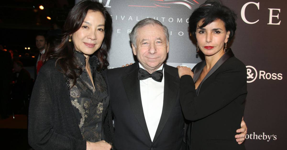 Jean Todt et sa compagne Michelle Yeoh, Rachida Dati ...