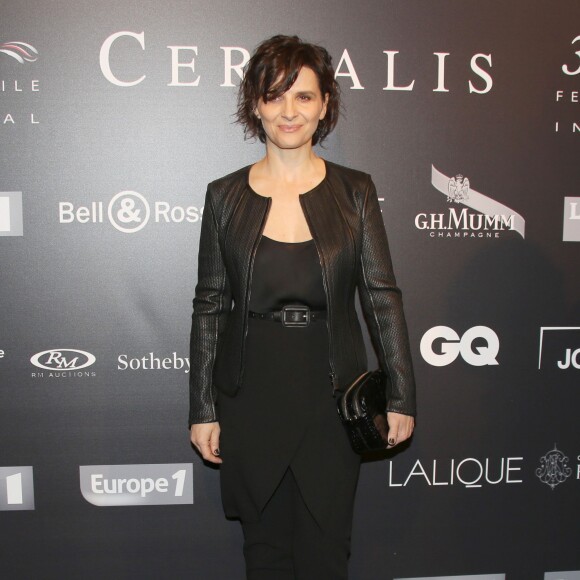 Juliette Binoche - Soirée du prix "Concept Cars" lors de la 31ème édition du Festival Automobile International, place Vauban aux Invalides à Paris le 26 janvier 2016. © Denis Guignebourg/Bestimage