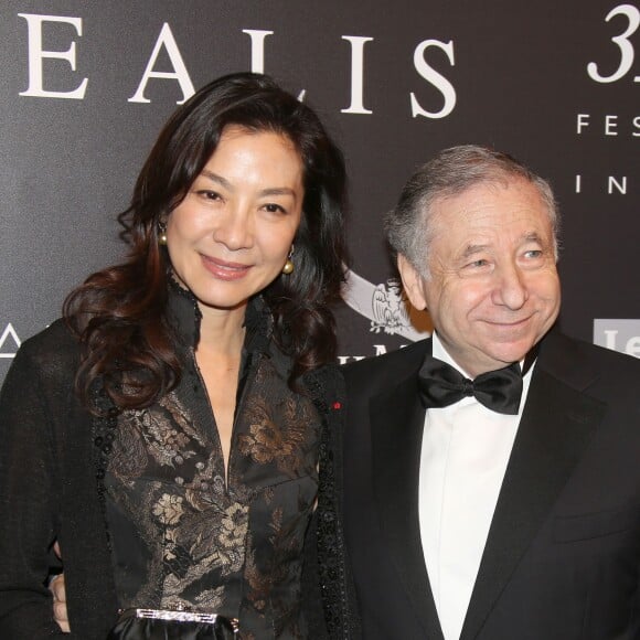 Jean Todt et sa compagne Michelle Yeoh - Soirée du prix "Concept Cars" lors de la 31ème édition du Festival Automobile International, place Vauban aux Invalides à Paris le 26 janvier 2016. © Denis Guignebourg/Bestimage