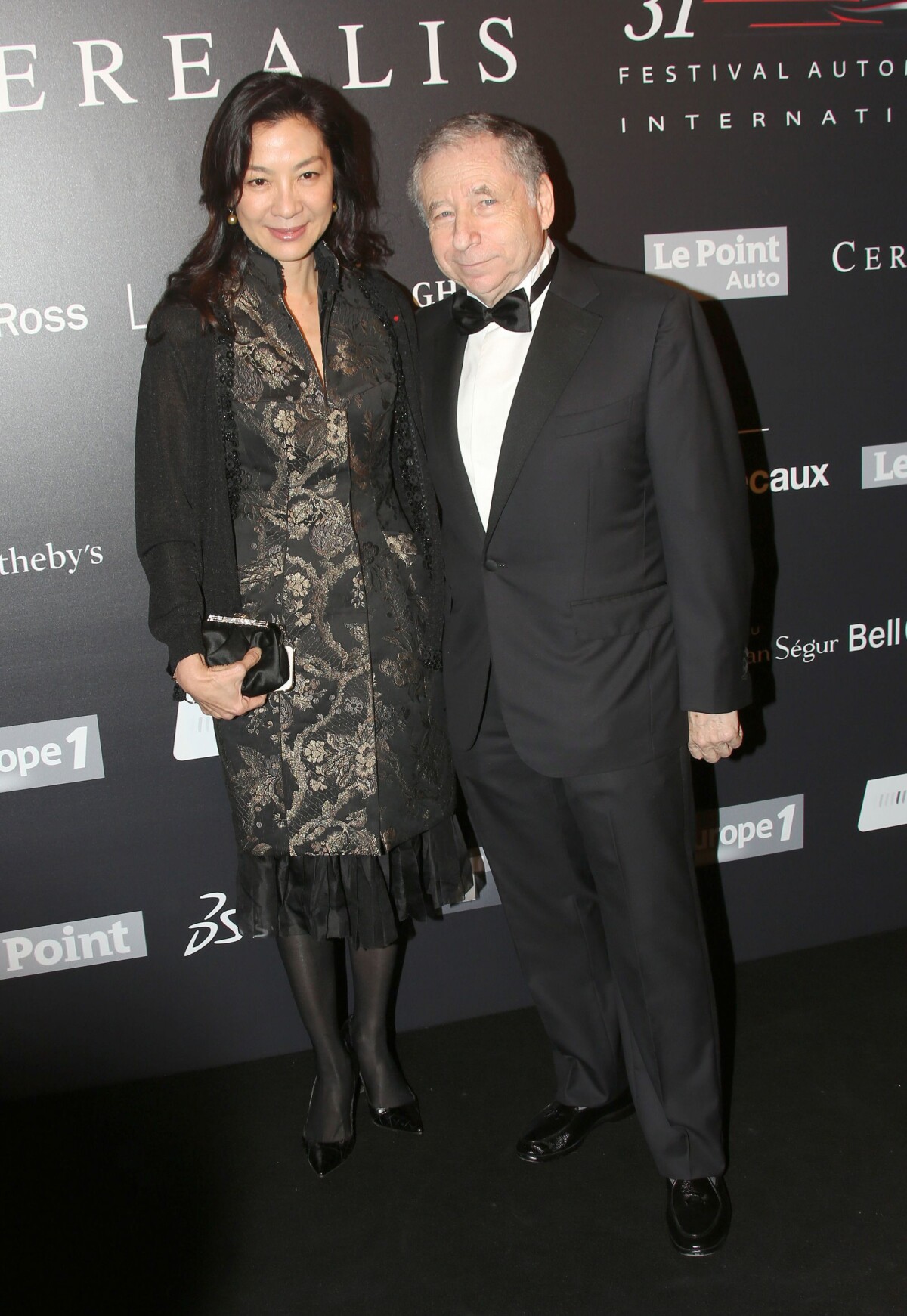 Photo : Jean Todt et sa compagne Michelle Yeoh - Soirée du prix ...