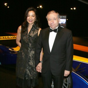 Jean Todt et sa compagne Michelle Yeoh - Soirée du prix "Concept Cars" lors de la 31ème édition du Festival Automobile International, place Vauban aux Invalides à Paris le 26 janvier 2016. © Denis Guignebourg/Bestimage