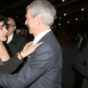 Rachida Dati et Jean-Claude Narcy - Soirée du prix "Concept Cars" lors de la 31ème édition du Festival Automobile International, place Vauban aux Invalides à Paris le 26 janvier 2016. © Denis Guignebourg/Bestimage