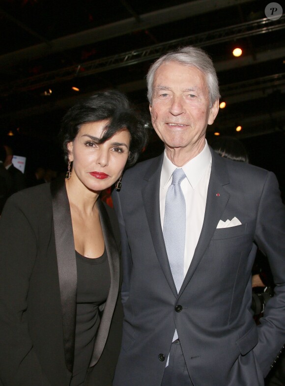Rachida Dati et Jean-Claude Narcy - Soirée du prix "Concept Cars" lors de la 31ème édition du Festival Automobile International, place Vauban aux Invalides à Paris le 26 janvier 2016. © Denis Guignebourg/Bestimage