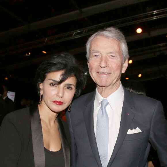 Rachida Dati et Jean-Claude Narcy - Soirée du prix "Concept Cars" lors de la 31ème édition du Festival Automobile International, place Vauban aux Invalides à Paris le 26 janvier 2016. © Denis Guignebourg/Bestimage