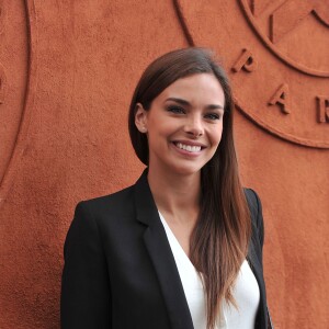 Marine Lorphelin - People au village des Internationaux de France de tennis de Roland Garros à Paris le 4 juin 2014.