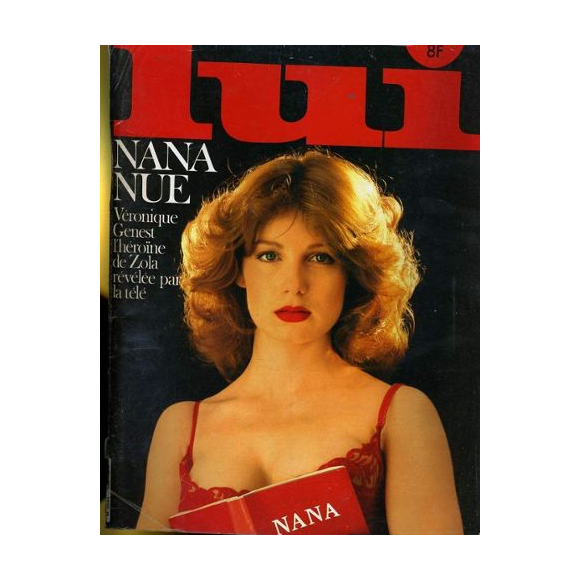 Véronique Genest en couverture de Lui magazine, en 1981