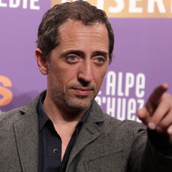 Gad Elmaleh - Soirée d'ouverture du 18e festival international du film de comédie de l'Alpe d'Huez, le 14 janvier 2015.