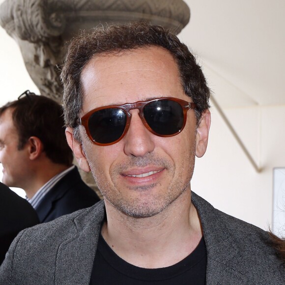 Exclusif - Gad Elmaleh - Jour 3 - Longines Global champions tour Paris Eiffel Jumping présenté par Gucci, au Champ de Mars à Paris le 6 juillet 2014.