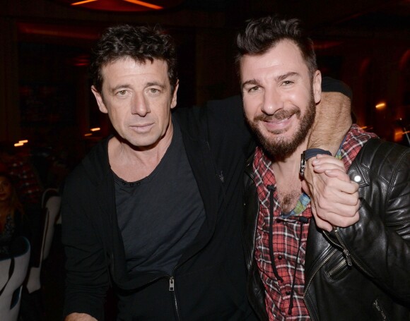 Exclusif - Patrick Bruel et Michaël Youn à l'after-party du dernier concert des "Enfoirés" au Victoria 1836 à Paris le 25 janvier 2016 © Rachid Bellak