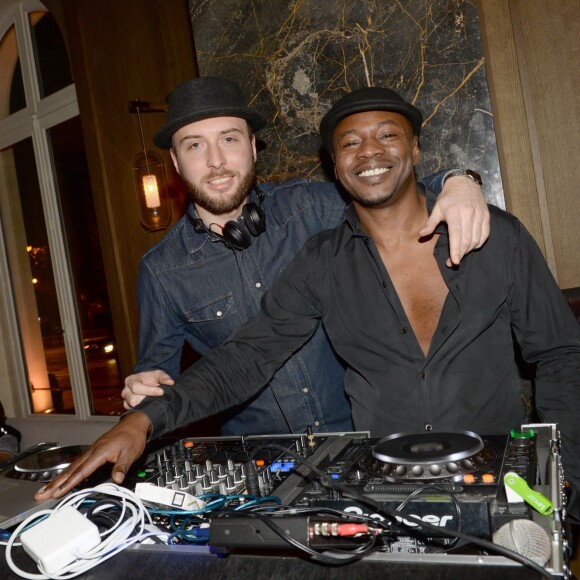 Exclusif - MC Solaar à l'after-party du dernier concert des "Enfoirés" au Victoria 1836 à Paris le 25 janvier 2016 © Rachid Bellak