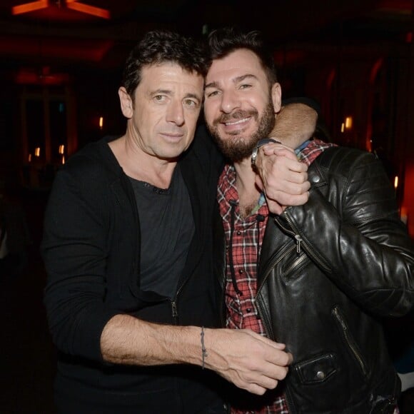 Exclusif - Patrick Bruel et Michaël Youn à l'after-party du dernier concert des "Enfoirés" au Victoria 1836 à Paris le 25 janvier 2016 © Rachid Bellak