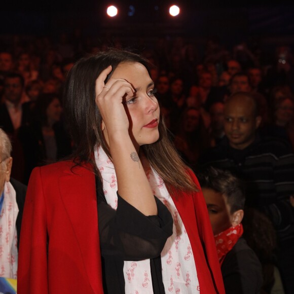 Pauline Ducruet lors de la première représentation du 5e Festival New Generation sous le chapiteau de Fontvieille à Monaco, le 30 janvier 2016 © Jean-Charles Vinaj / Pool Restreint