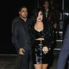Demi Lovato et son compagnon Wilmer Valderrama arrivent au Craig's restaurant à West Hollywood, le 22 novembre 2015. © CPA / Bestimage