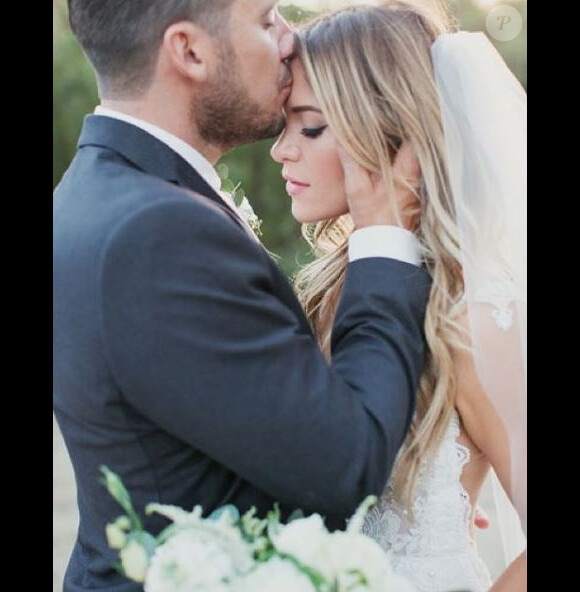 Alex Murrel et son mari lors de leur union en 2014. Instagram