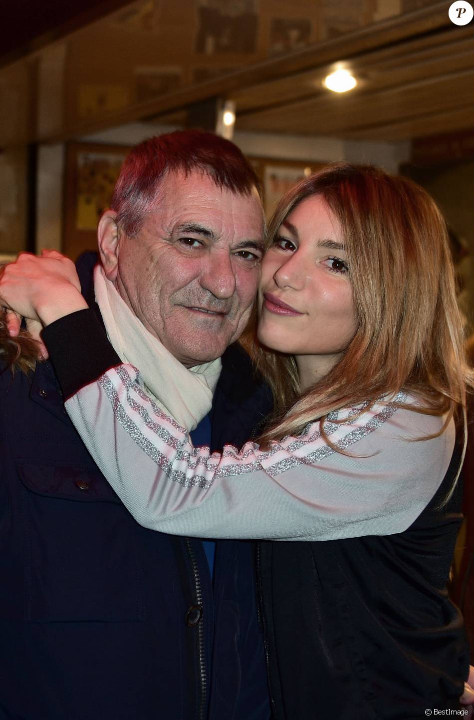 Exclusif Jean Marie Bigard et sa femme Lola Marois amoureux lors de l avant première du film