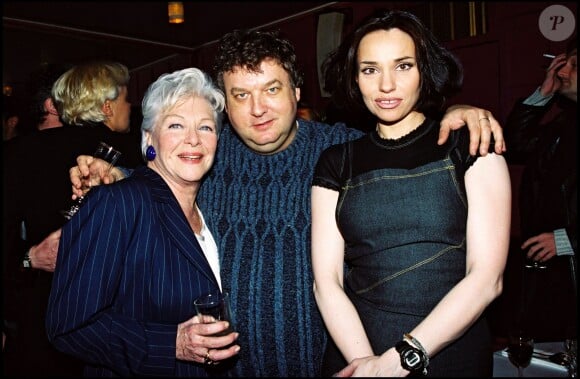 Archives - Line renaud, Dominique Besnehard et Béatrice Dalle à Paris en 1999. 