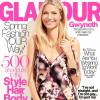 Gwyneth Paltrow en couverture du numéro du mois de mars de Glamour.
