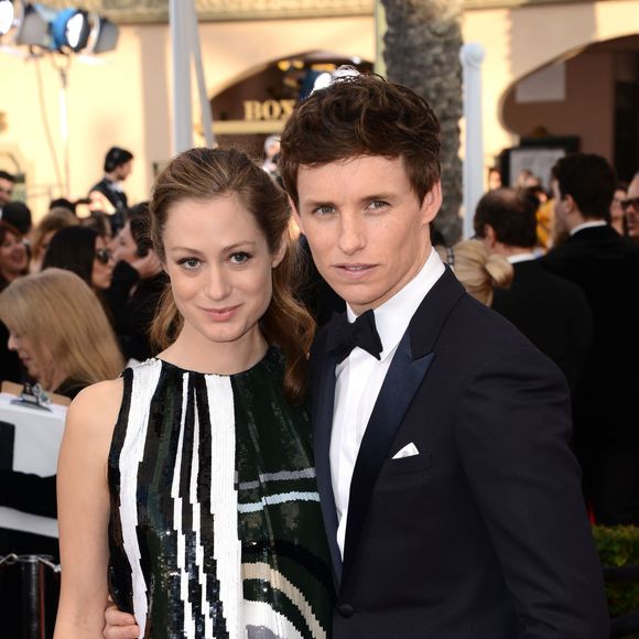 Hannah Bagshawe et Eddie Redmayne aux Screen Actors Guild Awards 2016.