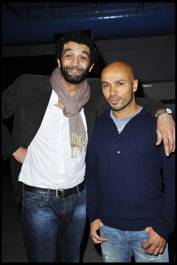 Ramzy Bedia et Eric Judor à Paris le 6 novembre 2010.