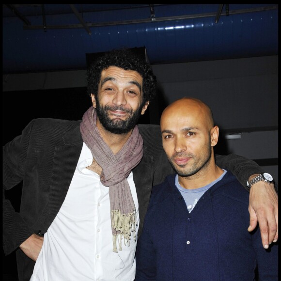 Ramzy Bedia et Eric Judor à Paris le 6 novembre 2010.