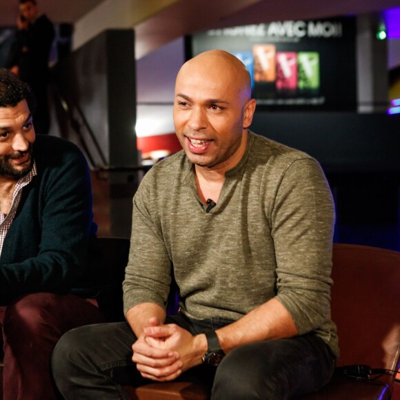 Eric Judor et Ramzy Bedia présentent le film La Tour 2 Contrôle Infernale à Paris, le lundi 1er Février.