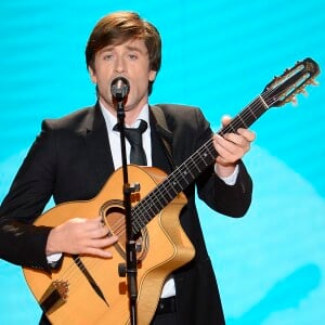 Thomas Dutronc - Enregistrement de l'émission "Vivement Dimanche" à Paris le 10 Novembre 2015. © Coadic Guirec / Bestimage