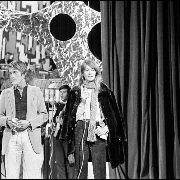 Archives - Jacques Dutronc et Françoise Hardy en 1967.