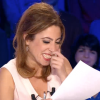 Léa Salamé morte de rire - Fou rire général dans "On n'est pas couché" sur France 2, le 6 février 2016.