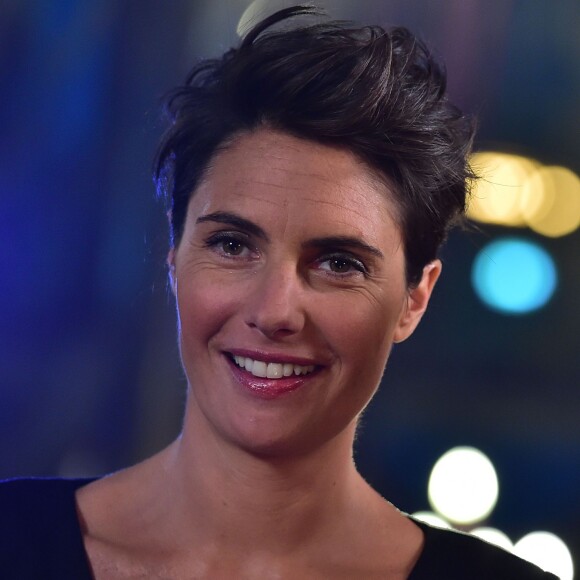 Exclusif - Alessandra Sublet - Enregistrement de l'émission "La Télé Chante Pour le Sidaction" aux théâtre des Folies Bergère à Paris.