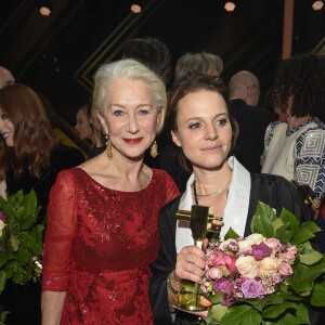 Helen Mirren et Maria Simon - 51ème cérémonie des Golden Camera Awards à Hambourg, le 6 février 2016.