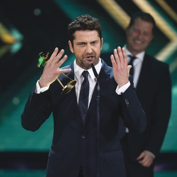 Gerard Butler - 51ème cérémonie des Golden Camera Awards à Hambourg le 6 Février 2016.