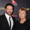 Hugh Jackman et sa femme Deborra-Lee Furness à la soirée G'Day à Los Angeles le 28 janvier 2016 © CPA