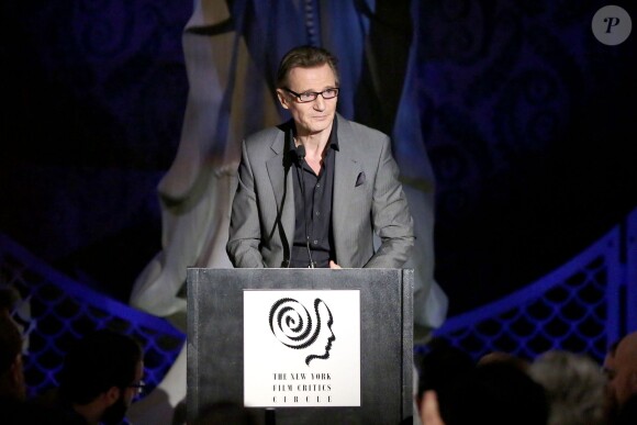 Liam Neeson aux New York Film Critics Circle Awards au TAO Downtow à New York City, le 4 janvier 2016.