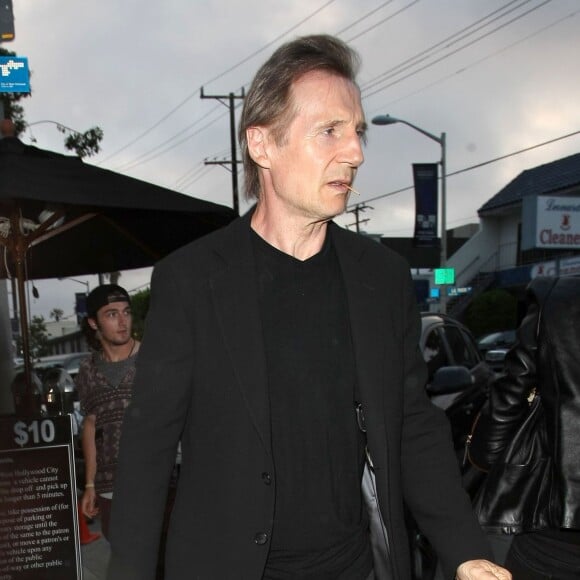 Liam Neeson est allé au restaurant Craig à West Hollywood le 8 juin 2015