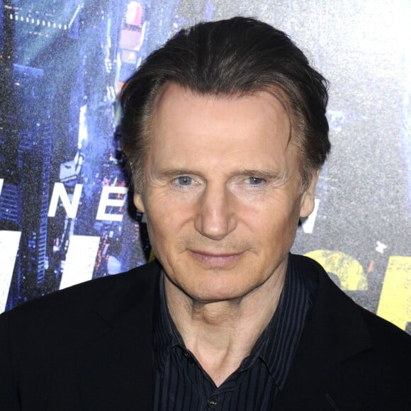 Liam Neeson - Première du film "Night Run" à New York. le 9 mars 2015.