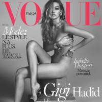 Gigi Hadid : Canon en tenue d'Eve pour Vogue Paris