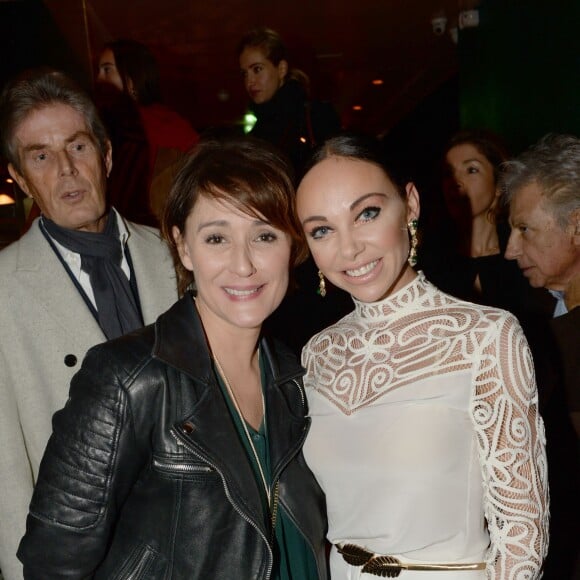 Exclusif - Daniela Lumbroso et Alexandra Cardinale - Inauguration du restaurant et cabaret péruvien "Manko" de la star mondiale de la cuisine sud-américiane Gastón Acurio au 15 avenue Montaigne à Paris le 5 février 2016. ©Rachid Bellak/Bestimage