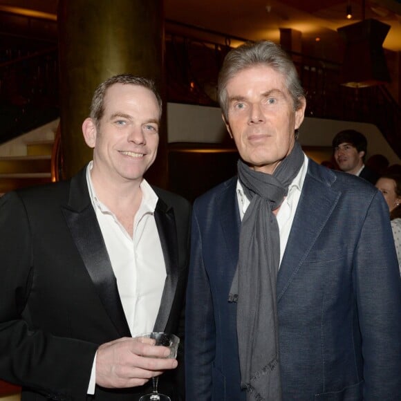 Exclusif - Garou et Dominique Desseigne - Inauguration du restaurant et cabaret péruvien "Manko" de la star mondiale de la cuisine sud-américiane Gastón Acurio au 15 avenue Montaigne à Paris le 5 février 2016. ©Rachid Bellak/Bestimage