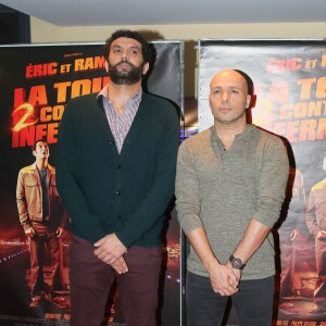 Ramzy Bedia, Eric Judor - Avant-première du film "La Tour 2 contrôle infernale" au cinéma UGC Les Halles à Paris, le 1er février 2016. © CVS/Bestimage