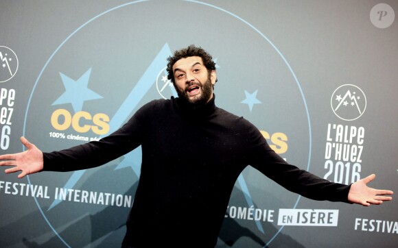 Ramzy Bedia - 19e Festival International du film de Comédie de l'Alpe d'Huez le 14 Janvier 2016. © Dominique Jacovides/Bestimage