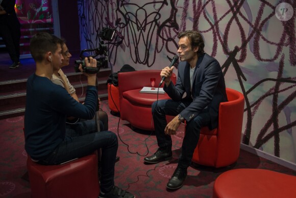 Exclusif - Anthony Delon - Interview lors de l'avant-première du film "Des amours, désamour" au cinéma Gaumont Opéra à Paris, le 1er février 2016.