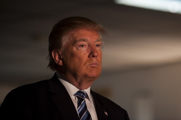Donald Trump à Salem, New Hampshire, le 8 février 2016.