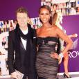 David Bowie et sa femme Iman aux CFDA Fashion Awards à New York le 7 juin 2010.