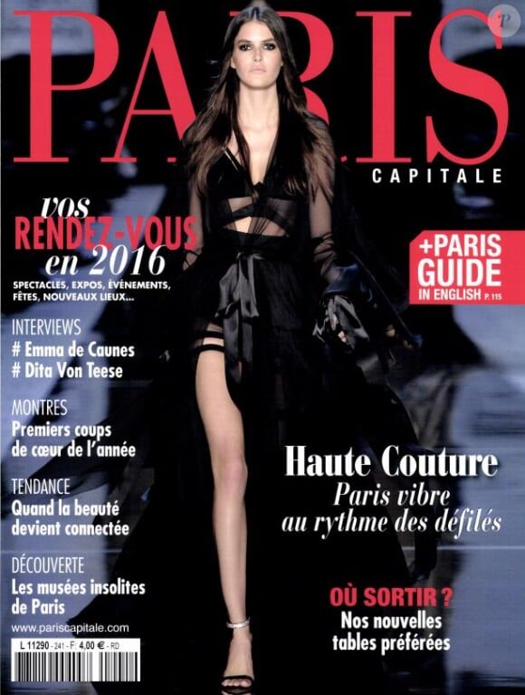 Le magazine Paris Capitale du mois de février 2016