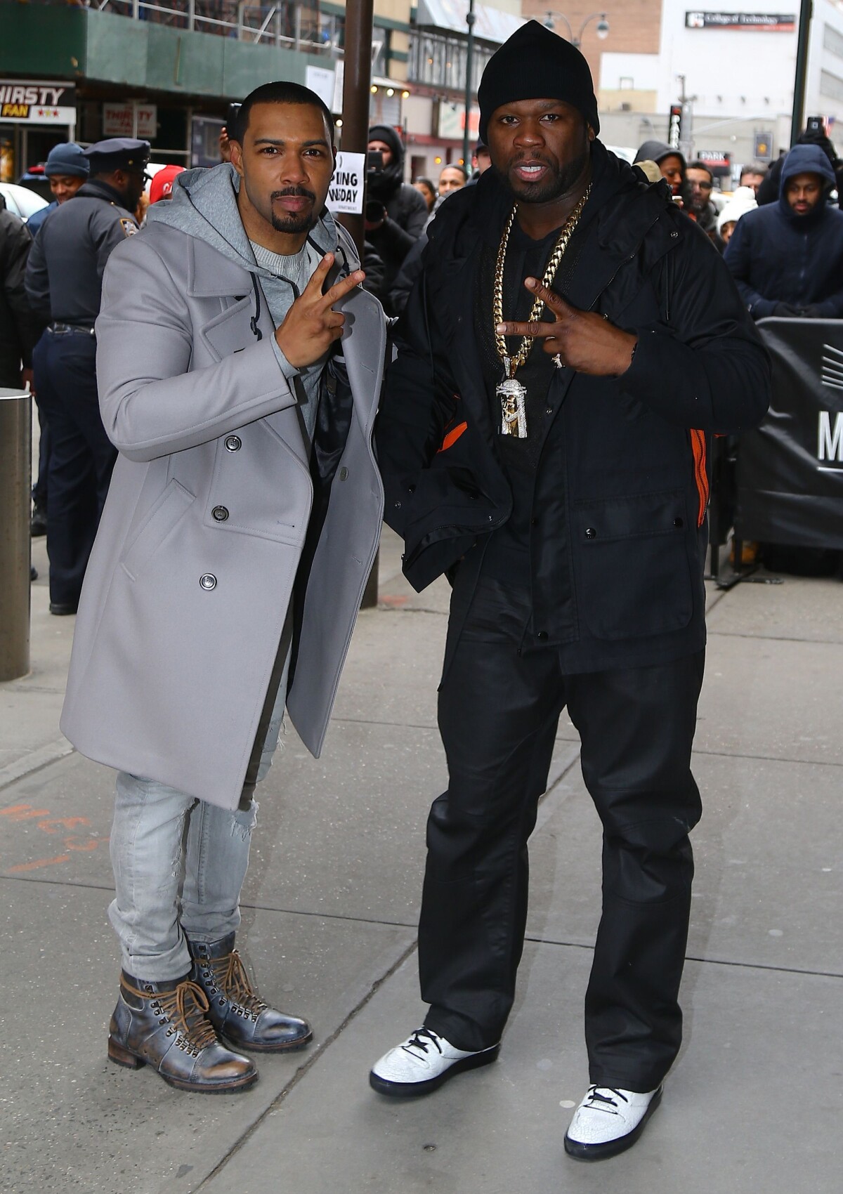 Omari Hardwick & 50 Cent Beef: The Explosive Power Dynamics You Need To Know. - 41h6y2n
