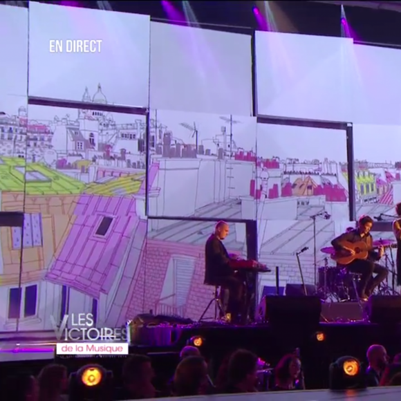 Zaz - Victoires de la musique au Zénith de Paris, le 12 février 2016.