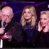 Jeanne Cherhal, Louane et Véronique Sanson remettent une Victoire d'honneur à William Scheller - Victoires de la musique au Zénith de Paris, le 12 février 2016.