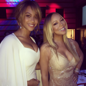 Beyoncé et Mariah Carey : selfie le temps d'une soirée de charité !